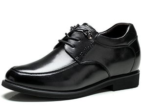 mulinsen 木林森 英伦男式低帮商务休闲鞋系带皮鞋 经典内增高真皮皮鞋男 头层牛皮正装鞋 时尚休闲皮鞋 潮流正装皮鞋 百搭商务皮鞋 男鞋子