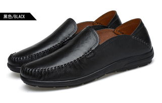 小童马 品牌真皮男鞋正品男士休闲皮鞋头层牛皮休闲鞋单鞋时尚百搭潮流鞋 srx172003