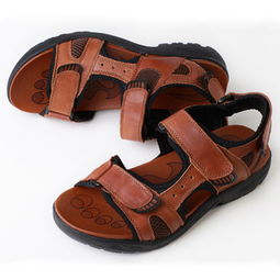 2015夏季新款凉鞋休闲男士真皮沙滩凉鞋鞋 防滑凉鞋 厂家直销