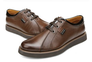 欧伦堡 高端商务休闲皮鞋 韩版男式低帮鞋男鞋x007