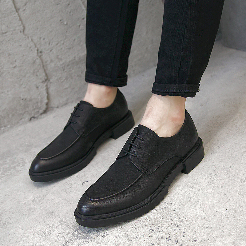 复古风尚，步履从容 C2潮朝秋季新款布洛克雕花男鞋的英伦魅力