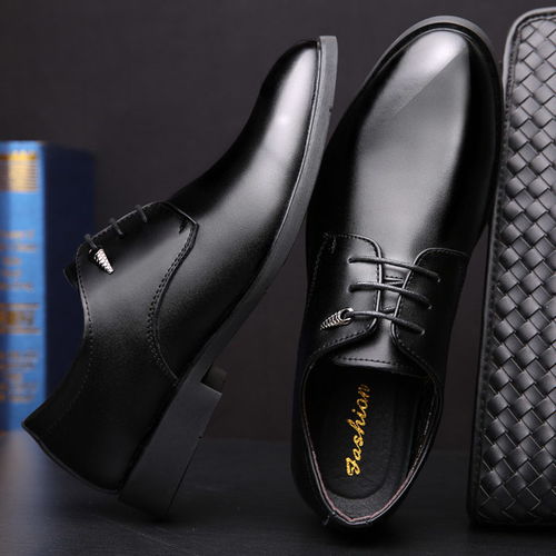 新款春秋青年休闲皮鞋 职场与日常的完美平衡